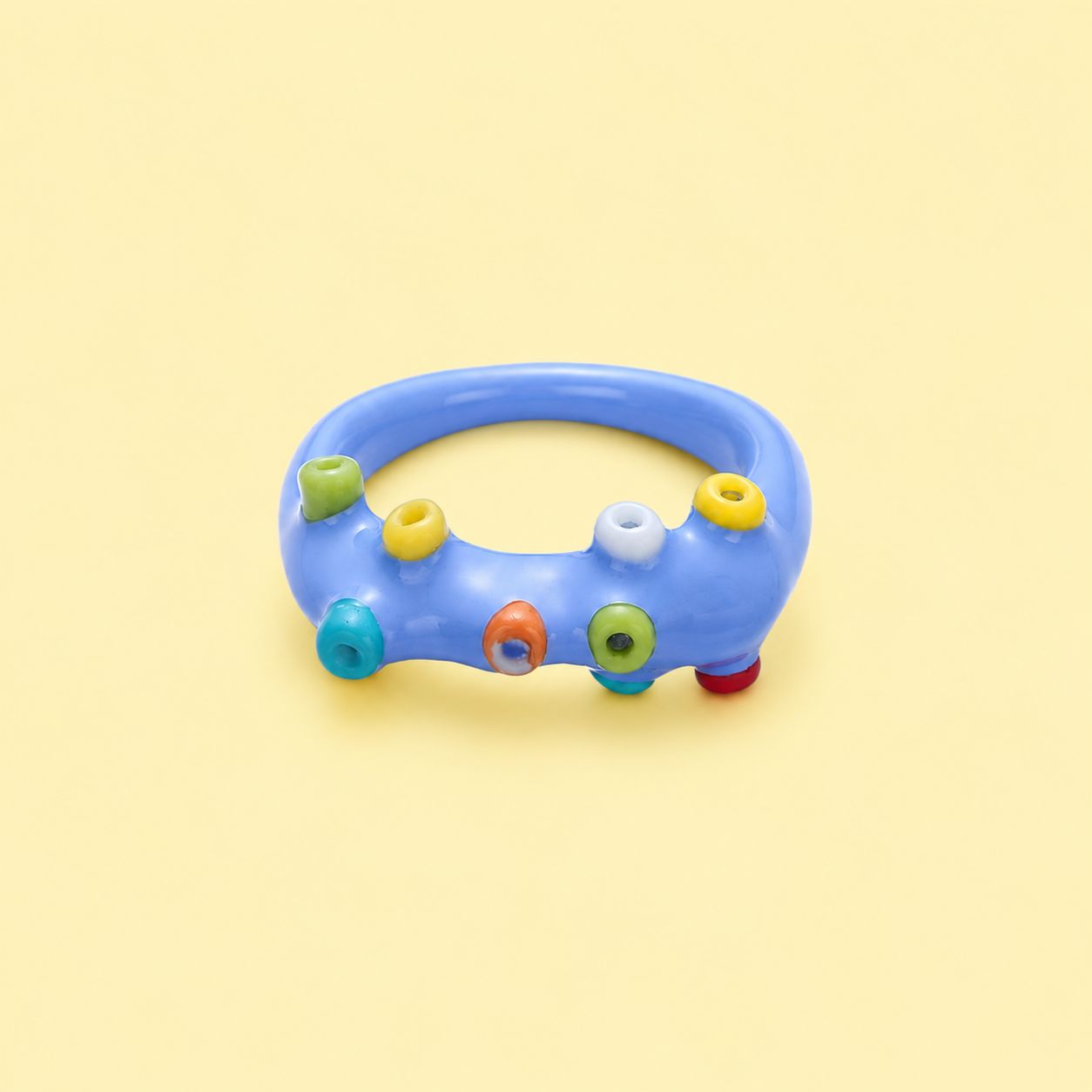 Purple Octopus Touch Ring
