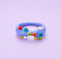 Octopus Touch Ring Sky Blue